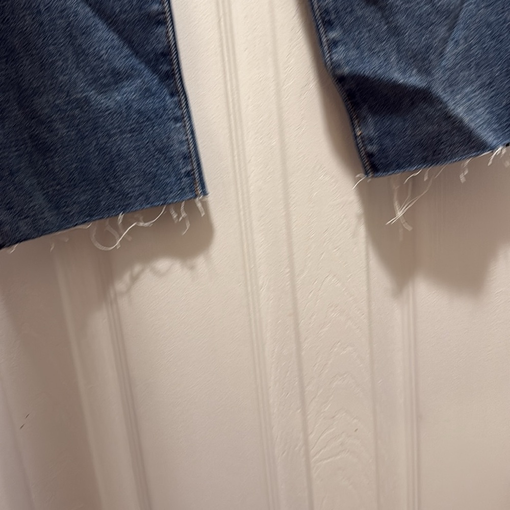 NWT Just USA Distressed Jeans High Rise Mom Jean 100 Cotton - Picture 9 of 12